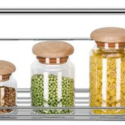 Unyqoos ® Stijlvolle en Ruimtebesparende Keukenrek van 45x15 cm voor Organisatie en Opberggemak