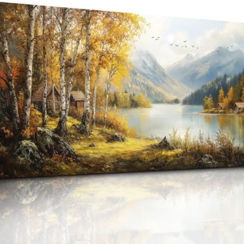 P-87213230408260-20260406123259.webp Unyqoos® Verbluffende Landschap Canvas Kunst voor Stijlvolle Wanddecoratie