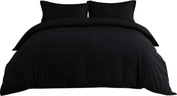 Unyqoos® Stijlvolle en Zachte Microvezel Dekbedovertrekset voor Alle Seizoenen, 200 x 200 cm