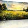 Unyqoos® Schitterende Canvas Wandkunst voor Elke Ruimte - Landschap en Esthetiek in Moderne Stijl