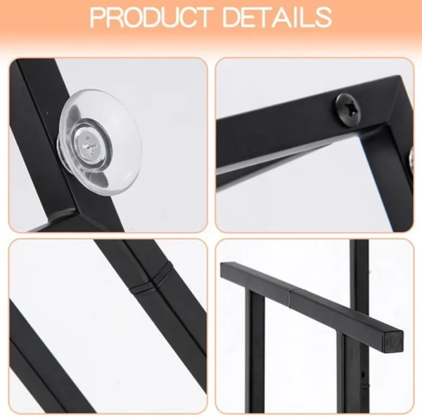 Unyqoos ® Stijlvolle Vrijstaande Handdoekhouder met Twee Hoogte-opties voor Badkamer en Keuken