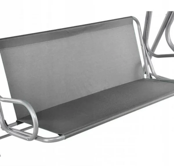 Unyqoos ® Weerbestendige en Gemakkelijk te Installeren Tuinschommel Stoelhoes voor 2- en 3-Zits Schommelstoelen in Grijs