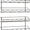 P-87213230459448-20260406101921.webp Unyqoos® Ruime Metalen Kruidenrek Set met Drie Niveaus voor Wandmontage in Keuken en Badkamer