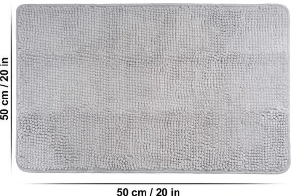 Unyqoos® Zachte Luxe Badmat van Chenille met Veiligheid Antislip Onderkant voor Comfort en Stijl