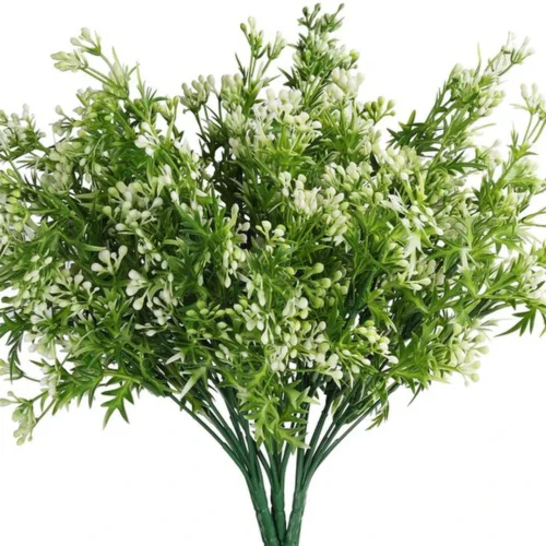 Unyqoos ® Set van 6 Realistisch Uitziende Hangende Kunstplanten voor Binnen en Buiten Decoratie