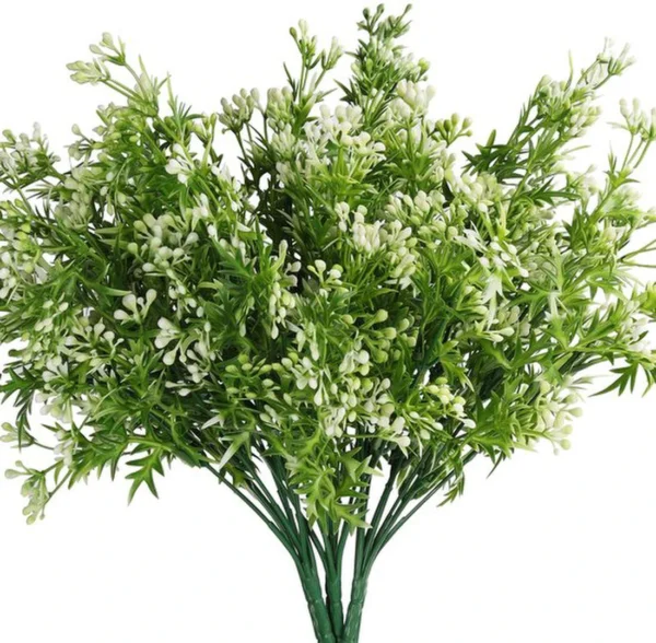 Unyqoos ® Set van 6 Realistisch Uitziende Hangende Kunstplanten voor Binnen en Buiten Decoratie