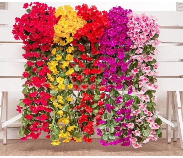 Unyqoos ® Levensechte Kunstbloemen Hangende Blauweregen voor Bruiloften en Tuindecoratie