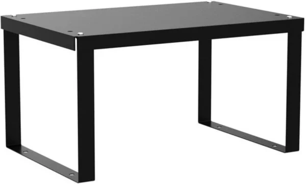 Unyqoos ® Veelzijdig en Stapelbaar Metalen Rek voor Keuken en Organisatie, Set van 2, Maat M: 30x20x15 cm