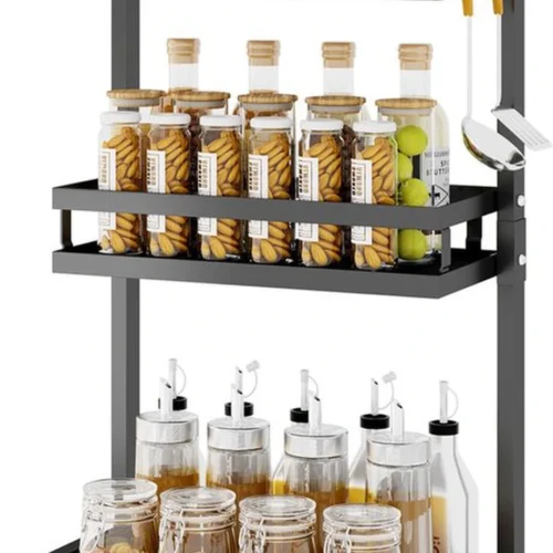 Unyqoos® Kruidenrek Met Meerdere Niveaus Voor Optimale Keukenorganisatie En Ruimtebesparing