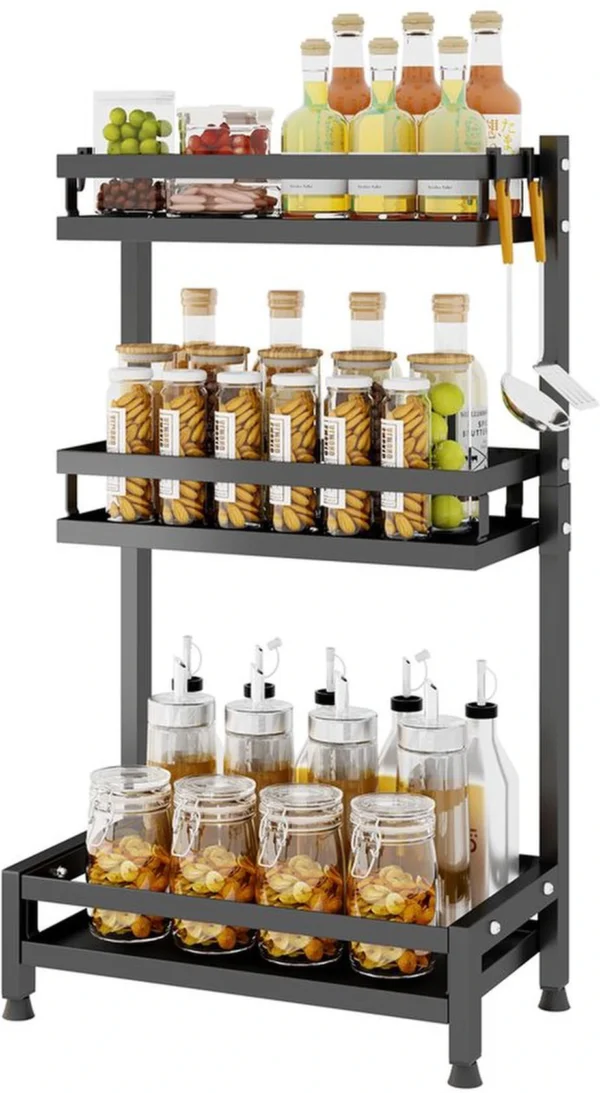 Unyqoos® Kruidenrek Met Meerdere Niveaus Voor Optimale Keukenorganisatie En Ruimtebesparing