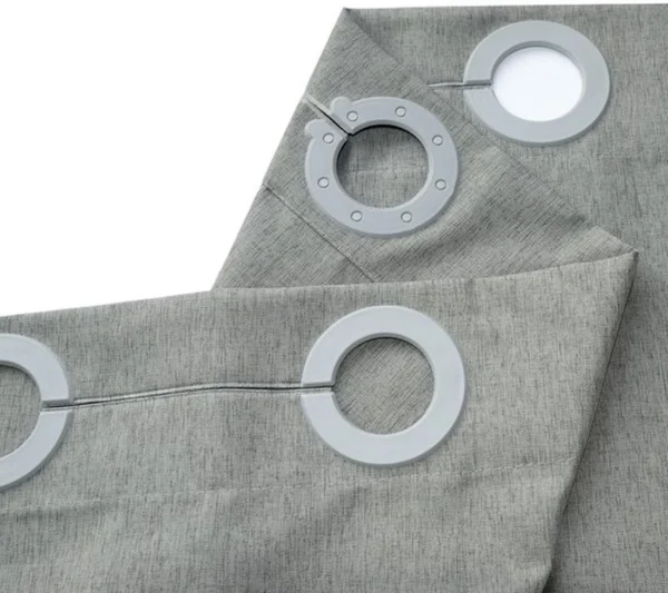 Unyqoos® Stijlvol Grijs Douchegordijn Zonder Haken met Zwaar Kunstlinnen Design voor Luxe Badkamers
