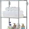 P-87213230557520-20260405180936.webp Unyqoos® Vrijstaand metalen opbergrek met vier niveaus voor badkamer en keuken