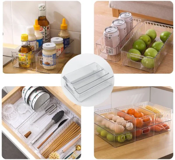 P-87213230558823-20260406094426.webp Unyqoos® Set van Drie Koelkastorganizers in Verschillende Maten voor Efficiënte Opslag