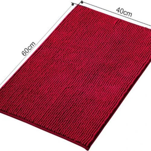 P-87213230622310-20260405133952.webp Unyqoos® Zachte en Absorberende Antislip Badkamermat voor Douche en Bad, Rood, 40 x 60 cm