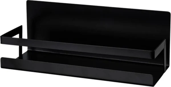 Unyqoos® Magnetisch Kruidenrek voor Buitenkeuken met Veelzijdige Bevestigingsopties en Stijlvolle Zwarte Afwerking