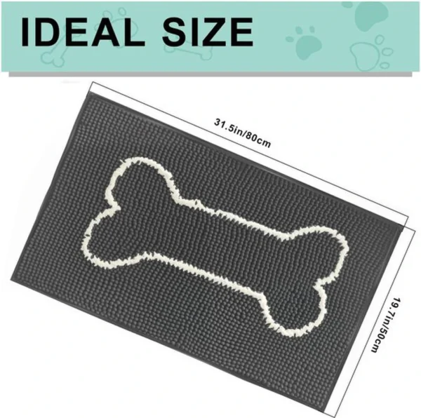 P-87213230648911-20260406091231.webp Unyqoos® Wasbare antislip mat 50x80 cm voor binnen met vuilabsorberende eigenschappen
