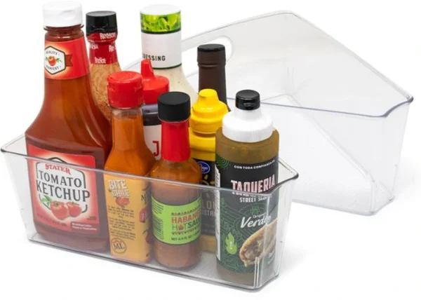 Unyqoos® Draaibare keukenorganizer met hoge wanden voor hoekopslag