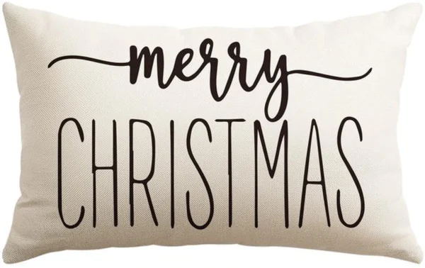 Unyqoos® Decoratieve kerst kussensloop 30x50 cm voor een sfeervol interieur