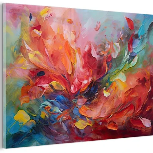 Unyqoos® Moderne glaskunst wanddecoratie voor woonkamer en slaapkamer 60x40 cm