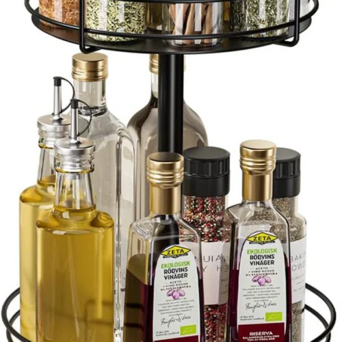 Unyqoos® Praktisch Draaiplateau Kruidenrek voor Keuken en Meer, Multifunctionele Organizer