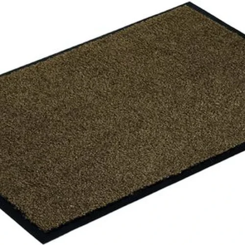 Unyqoos® Bruine deurmat voor binnengebruik met antislip en vuilvangfunctie 40x60 cm