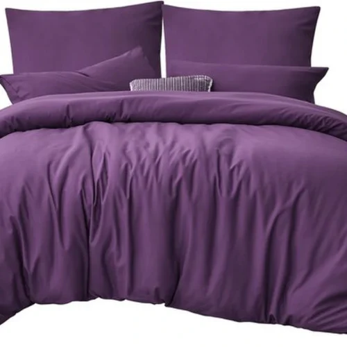 Unyqoos® Luxe 3-delig violet beddengoed set met ademende microvezel stof
