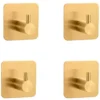 P-87213230772660-20260405181919.webp Unyqoos® Zelfklevende roestvrijstalen haken set voor badkamer en keuken zonder boren