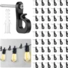 P-87213230775870-20260406115536.webp Unyqoos® Set van 55 schroefhaken voor buitenverlichting en decoratieve toepassingen