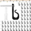 P-87213230775873-20260406115544.webp Unyqoos® Set van 55 schroefhaken voor buitenverlichting en decoratieve toepassingen