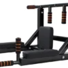Unyqoos® Wandgemonteerde optrekstang met 8 antislip handgrepen voor veelzijdige training