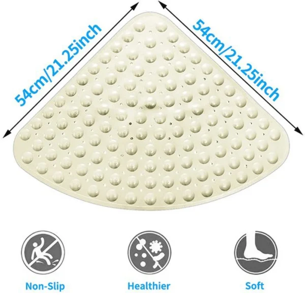 P-87213230790002-20260405134502.webp Unyqoos® Antislip douchemat met massagefunctie en afvoergaten voor veiligheid en comfort