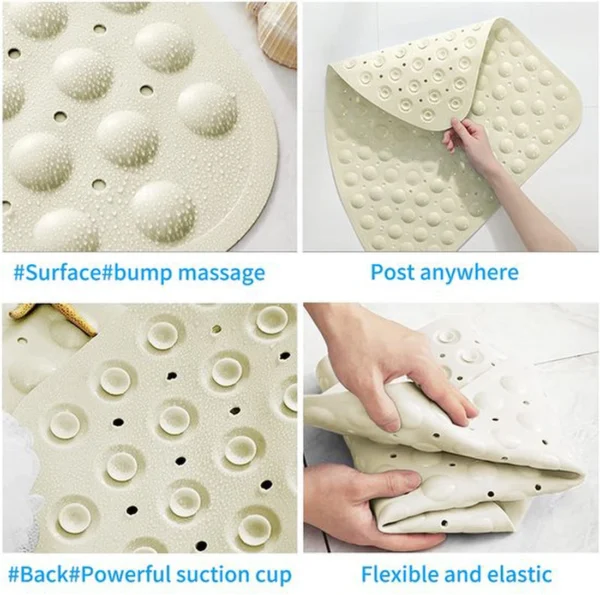 P-87213230790003-20260405134514.webp Unyqoos® Antislip douchemat met massagefunctie en afvoergaten voor veiligheid en comfort