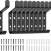 P-87213230794750-20260406115621.webp Unyqoos® Set van 10 zwarte roestvrijstalen wandhaken voor diverse ruimtes in huis