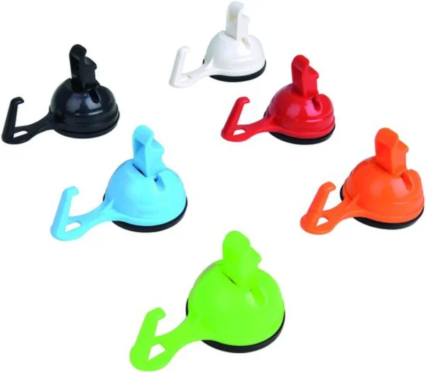 Unyqoos® Handige zuignaphaak met sterke grip voor camping en caravan gebruik