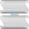 P-87213230818810-20260406115838.webp Unyqoos® Set van 50 stevige S-vormige roestvrijstalen haken voor veelzijdig gebruik