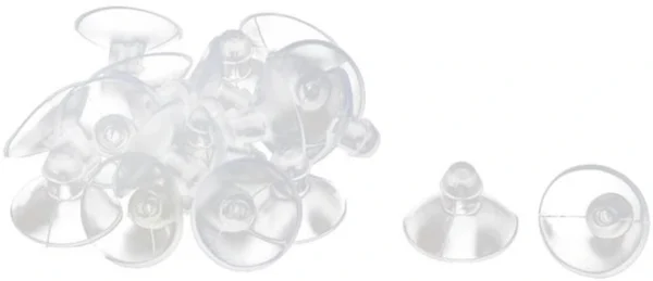 P-87213230842400-20260406120018.webp Unyqoos® Set van 20 transparante zuignappen voor veelzijdige ophangoplossingen