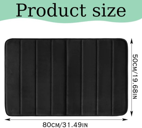 P-87213230866261-20260405134753.webp Unyqoos® Zachte en Antislip Badmat van Traagschuim met Sneldrogende Eigenschappen