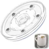 Unyqoos® Transparant draaibaar acryl plateau voor keuken en meer toepassingen