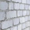 P-87213230898187-20260405113109.webp Unyqoos® Wit 3D Steenlook Behang met Baksteen Effect voor Diverse Kamers