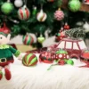 Unyqoos® 70-delige set kerstdecoraties in rood en wit voor feestelijke sfeer