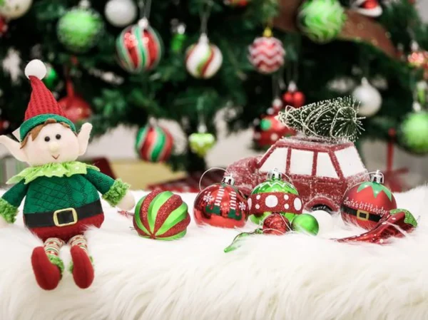 Unyqoos® 70-delige set kerstdecoraties in rood en wit voor feestelijke sfeer