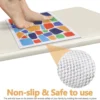 Unyqoos® Antislip Douchemat voor Veiligheid en Comfort in Badkamer en Natte Ruimtes