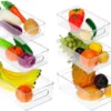 P-87213230919035-20260406094556.webp Unyqoos® Transparante stapelbare opbergdozen voor keuken en koelkastorganisatie