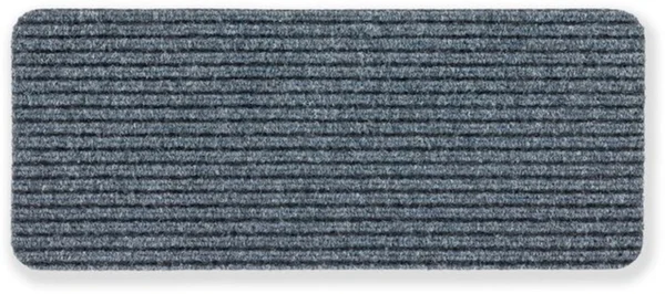 Unyqoos® Grijze antislip deurmat voor binnen met vuilvang en antistatische eigenschappen