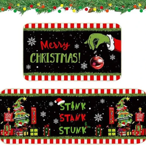 Unyqoos® Feestelijke en veelzijdige kersttapijten voor binnengebruik in diverse maten