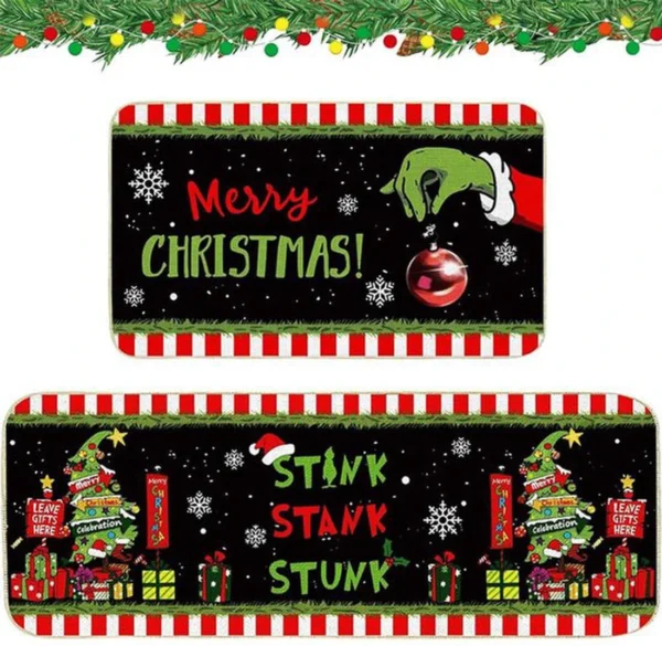 Unyqoos® Feestelijke en veelzijdige kersttapijten voor binnengebruik in diverse maten