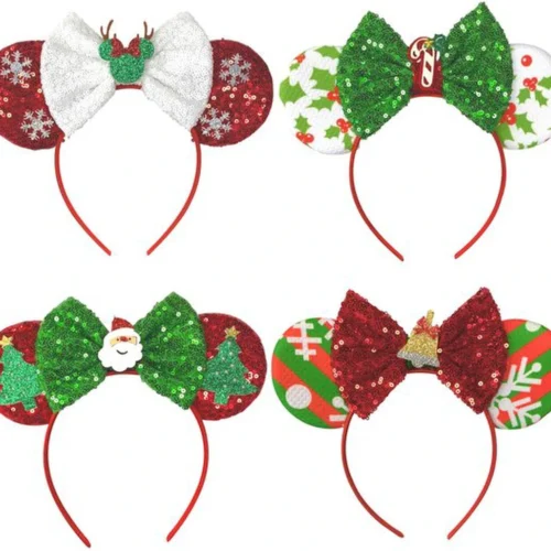 Unyqoos® Decoratieve Hoofdbanden Set van 4 voor Kerst, Feest en Cosplay
