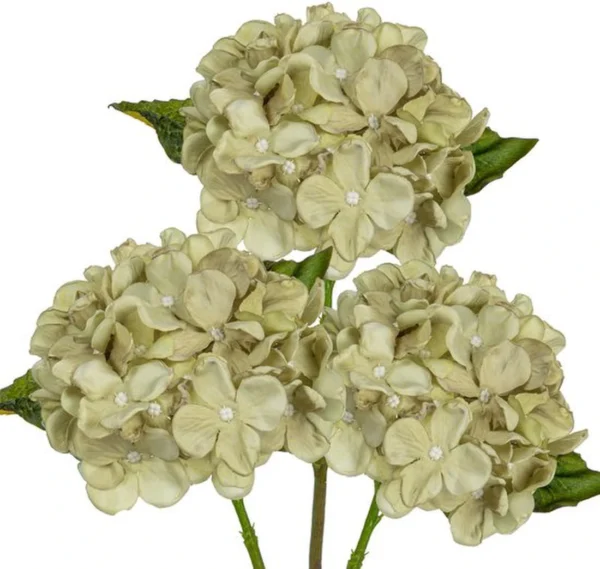 Unyqoos® Levensechte kunsthortensia's voor stijlvolle decoratie en bloemstukken