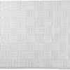 Unyqoos® Witte katoenen badmat met antislip en wasbaar voor vloerverwarming