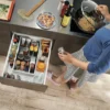 Unyqoos® Stijlvolle keukenorganizer voor kruiden en specerijen met robuust ontwerp